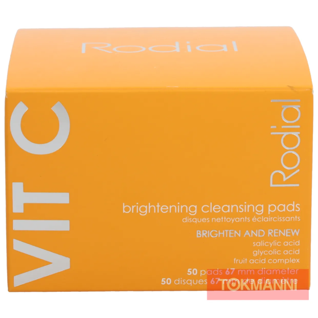 Puhdistuslaput, Rodial 50 kpl Vit C Brightening