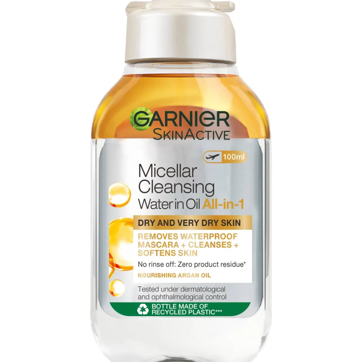 Puhdistusvesi Garnier 100 ml Micellar matkakoko