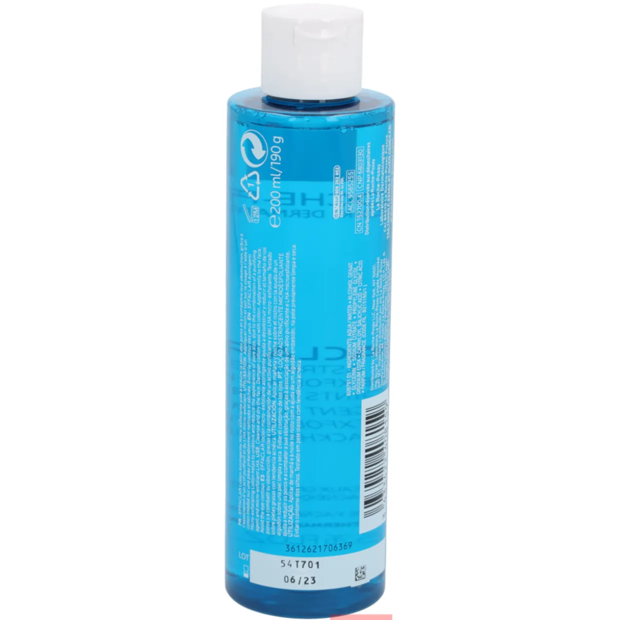 Puhdistusvesi La Roche 200 ml Effaclar Toner Astringent
