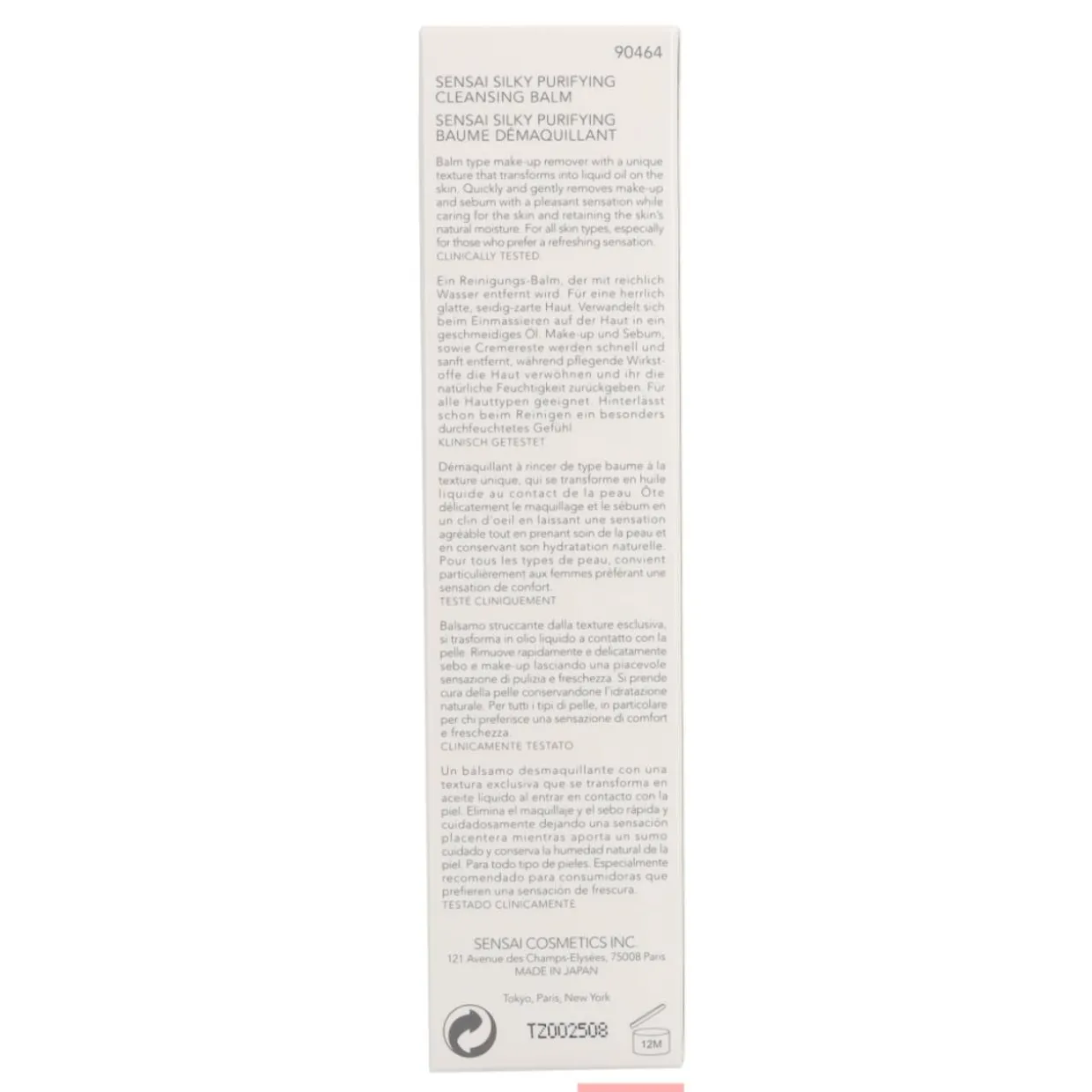 Puhdistusvoide, Sensai 125 ml Silky Purifying Step 1