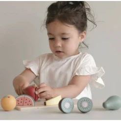 Puiset hedelmät Little Dutch 8 osaa