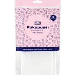 Pukupussi Iisi 5 kpl 70 x 120 cm