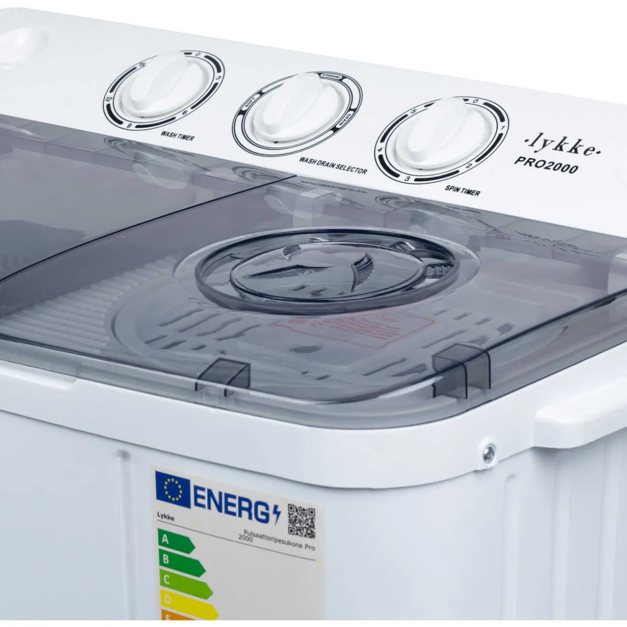 Pulsaattoripesukone Lykke Pro 2000