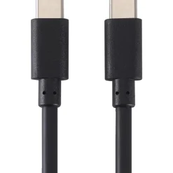 Punottu kaapeli Mobia USB-C, USB-C 60 W musta, 2 m