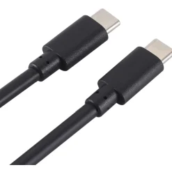 Punottu kaapeli Mobia USB-C, USB-C 60 W musta, 2 m