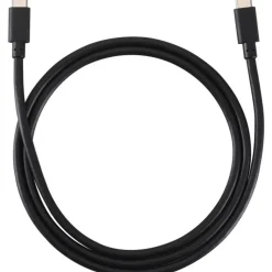 Punottu kaapeli Mobia USB-C, USB-C 60 W musta, 1 m