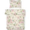 Pussilakanasetti Kotikulta 150 x 210 cm Rose Garden roosa