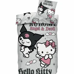 Pussilakanasetti 150 x 210 cm Hello Kitty