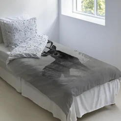 Pussilakanasetti 150 x 210 cm Peura ja sarvet