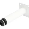 Putkijalka 30 x 150 mm, valkoinen