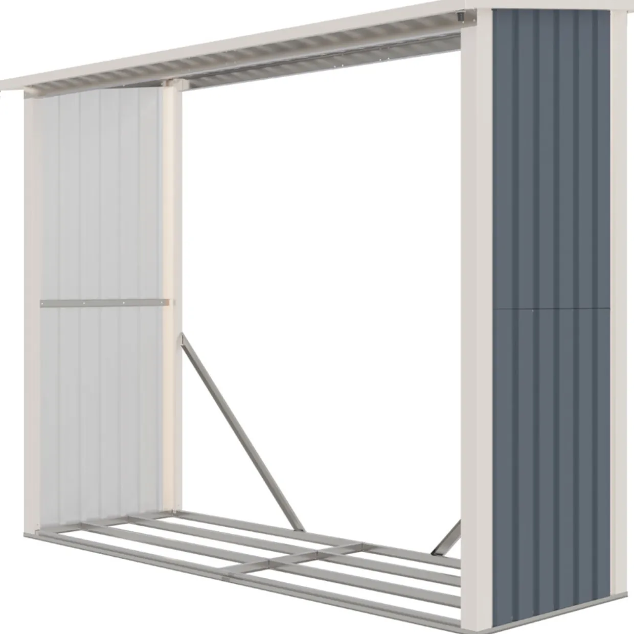 Puukatos Fornorth 242x89x190cm (2,15m2)