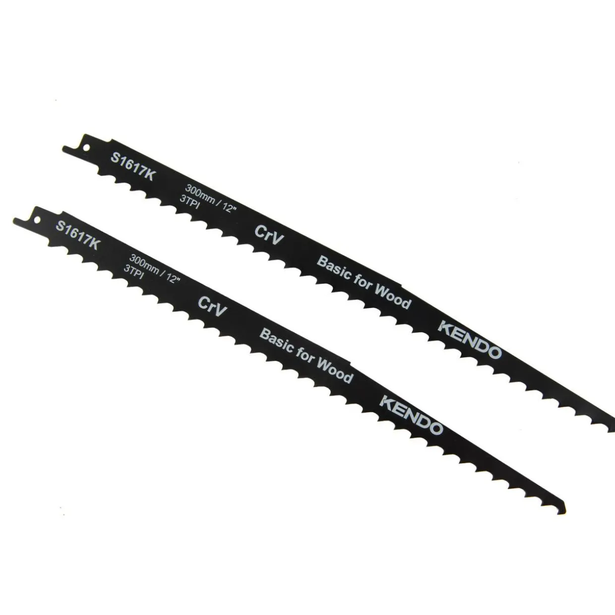 Puukkosahanterä Kendo 8,5 x 300 mm HCS 2 kpl