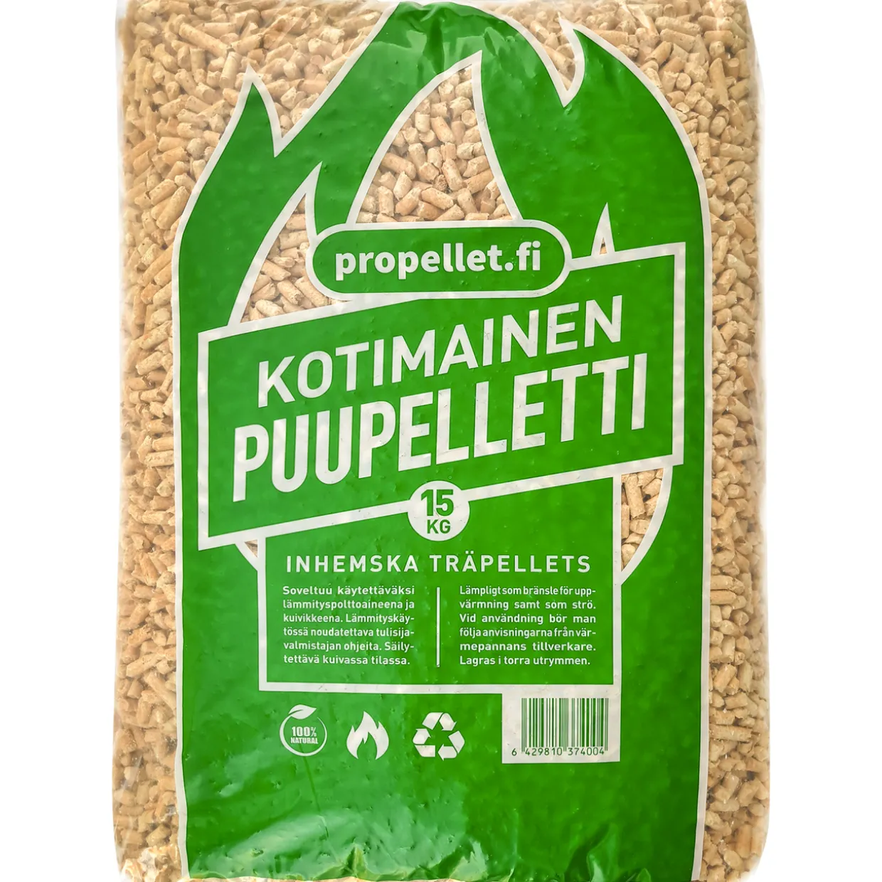 Puupelletti 15 kg