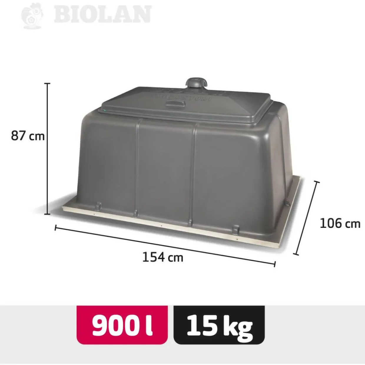 Puutarhakompostori Biolan 900 l