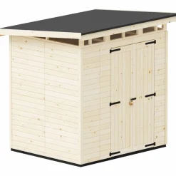 Puutarhavaja Upyard Strongbox L, 203 x 163 x 225 cm, luonnollinen väri