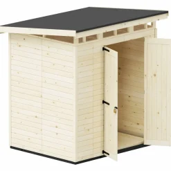 Puutarhavaja Upyard Strongbox L, 203 x 163 x 225 cm, luonnollinen väri