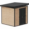 Puutarhavaja Upyard Strongbox XL, 203 x 203 x 230 cm, ruskea/musta