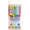 Puuvärikynä Carioca 12 kpl pastelli kaksipäinen