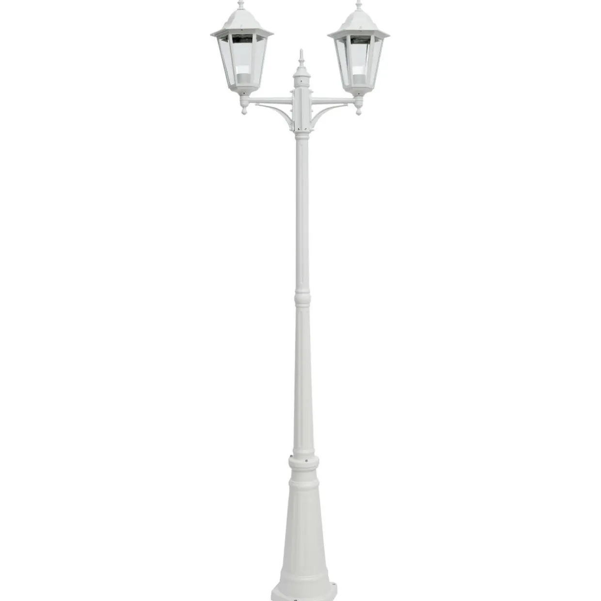 Pylväsvalaisin Kartano PKK-2-U E27 max 2 x 100 W valkoinen