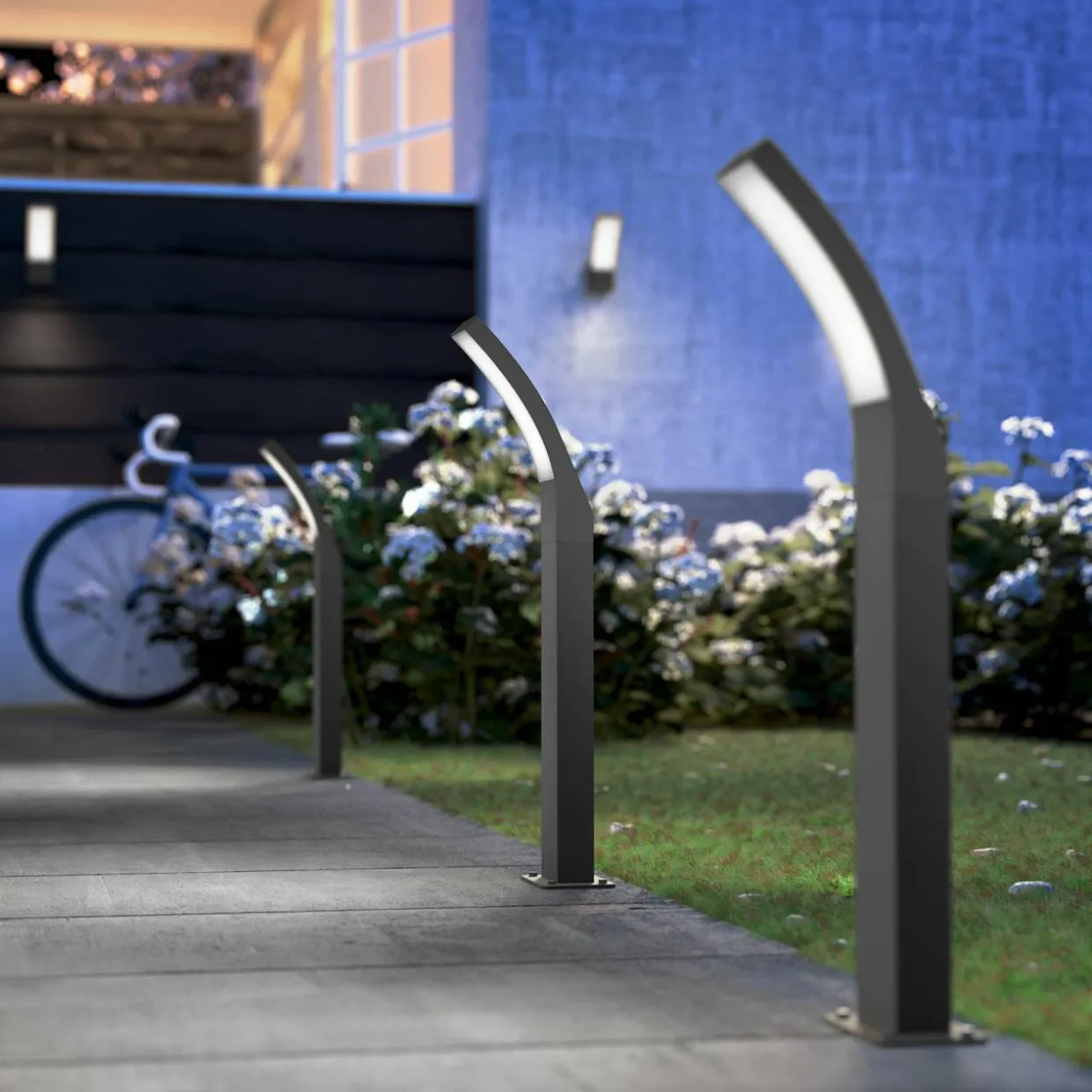 Pylväsvalaisin Philips Splay antrasiitti 12W 40K 60 cm