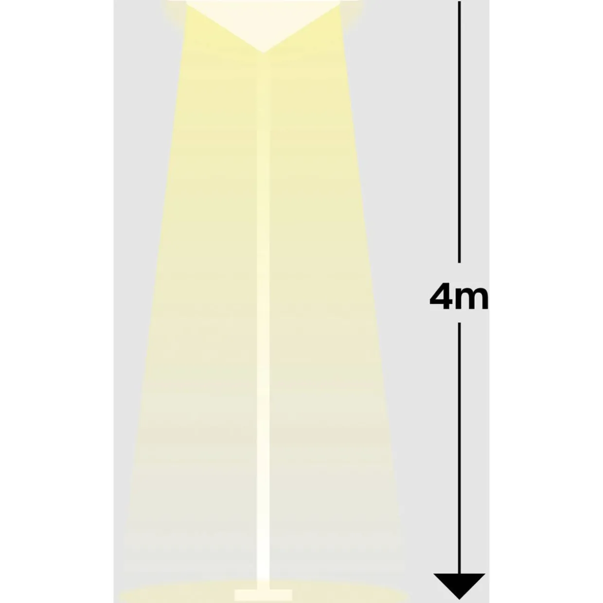 Pyöreä pihavalaisin Led Energie Zipo IP44 7800lm 3000K