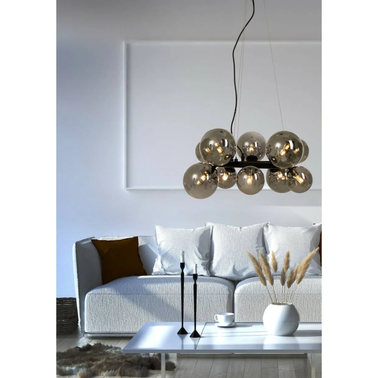 Pyöreä kattovalaisin Aneta Lighting Molekyl