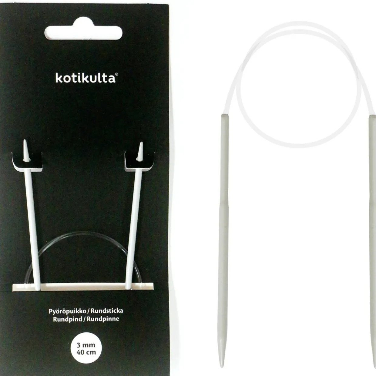 Pyöröpuikko Kotikulta 40 cm useita paksuuksia