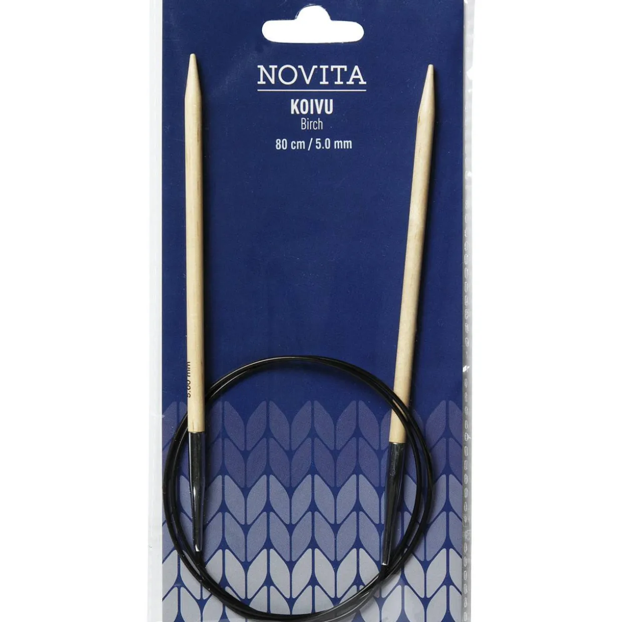 Pyöröpuikot Novita 60 cm 12 mm koivu
