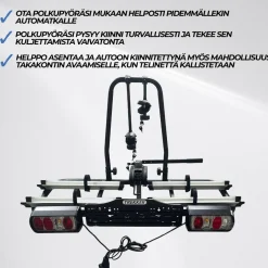 Pyöräteline autoon 2-pyörälle Trekker X200
