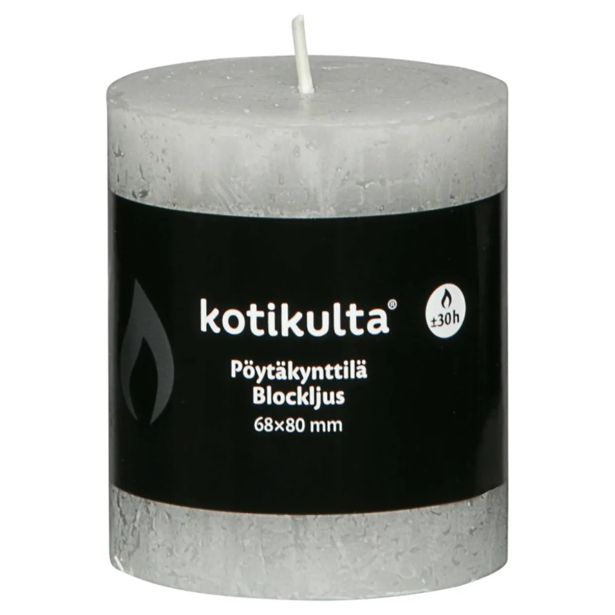 Pöytäkynttilä Kotikulta Rustic 7 x 8 cm