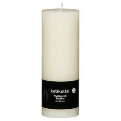Pöytäkynttilä Kotikulta Rustic 19 x 6,8 cm Ivory