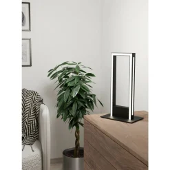 Pöytävalaisin EGLO conncect.z Salvilanas-z led 16W 16x3,5cm musta/valkoinen