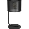 Pöytävalaisin EGLO Manby 40W 24x48,5cm musta
