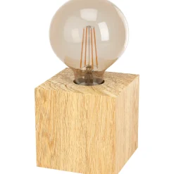Pöytävalaisin EGLO Prestwick 2 40W 9,5x9,5x9,5cm puu