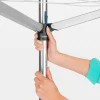Pyykinkuivausteline Brabantia Essential 30 m, muovinen maaterä