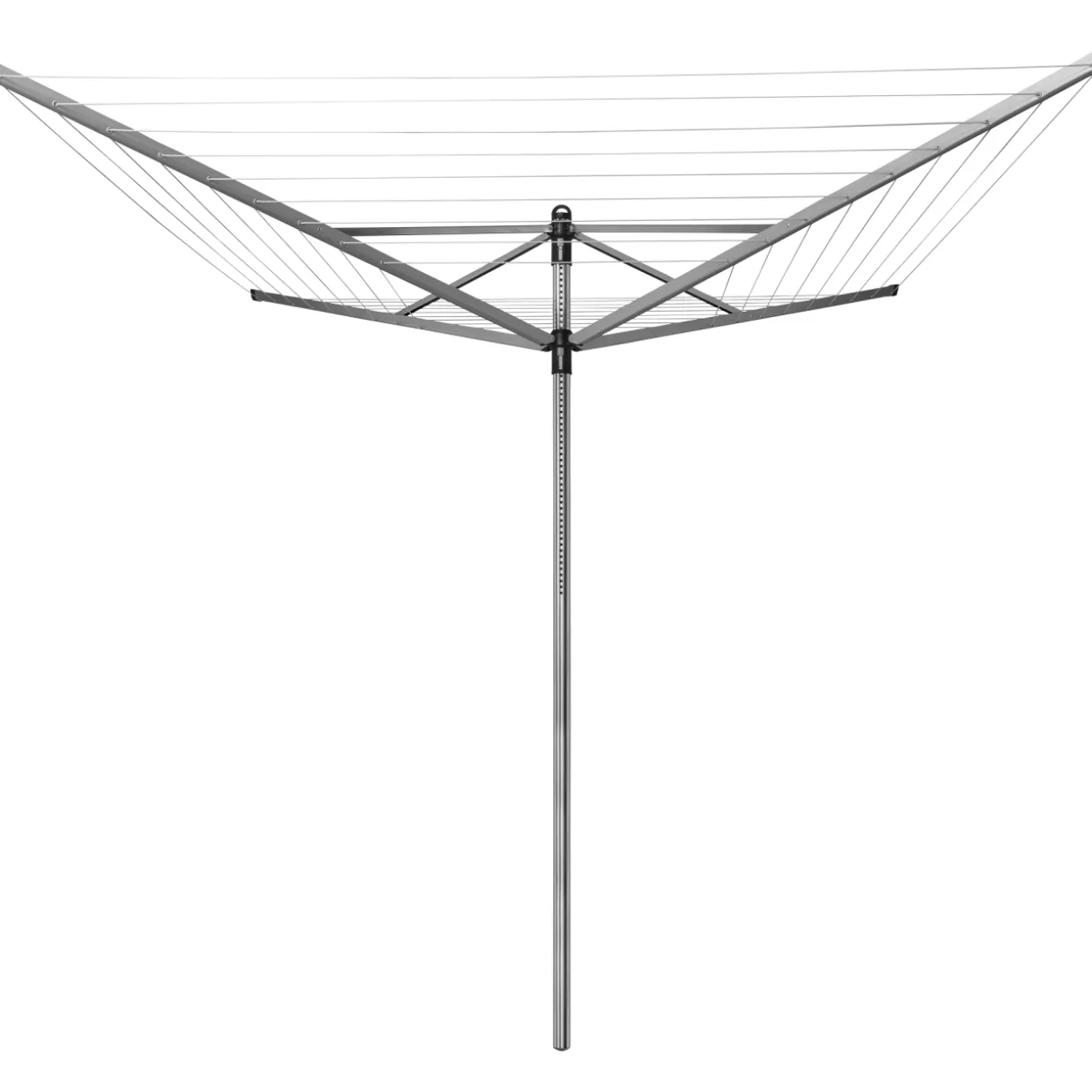 Pyykinkuivausteline Brabantia Lift-O-Matic 50 m, metallinen maaterä
