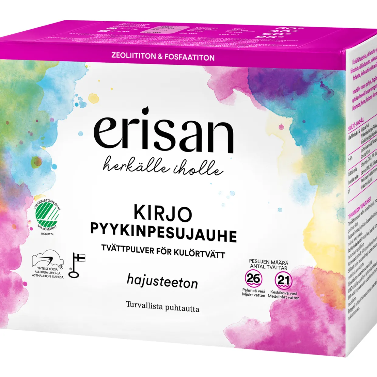 Pyykinpesujauhe Erisan 1 kg Kirjo