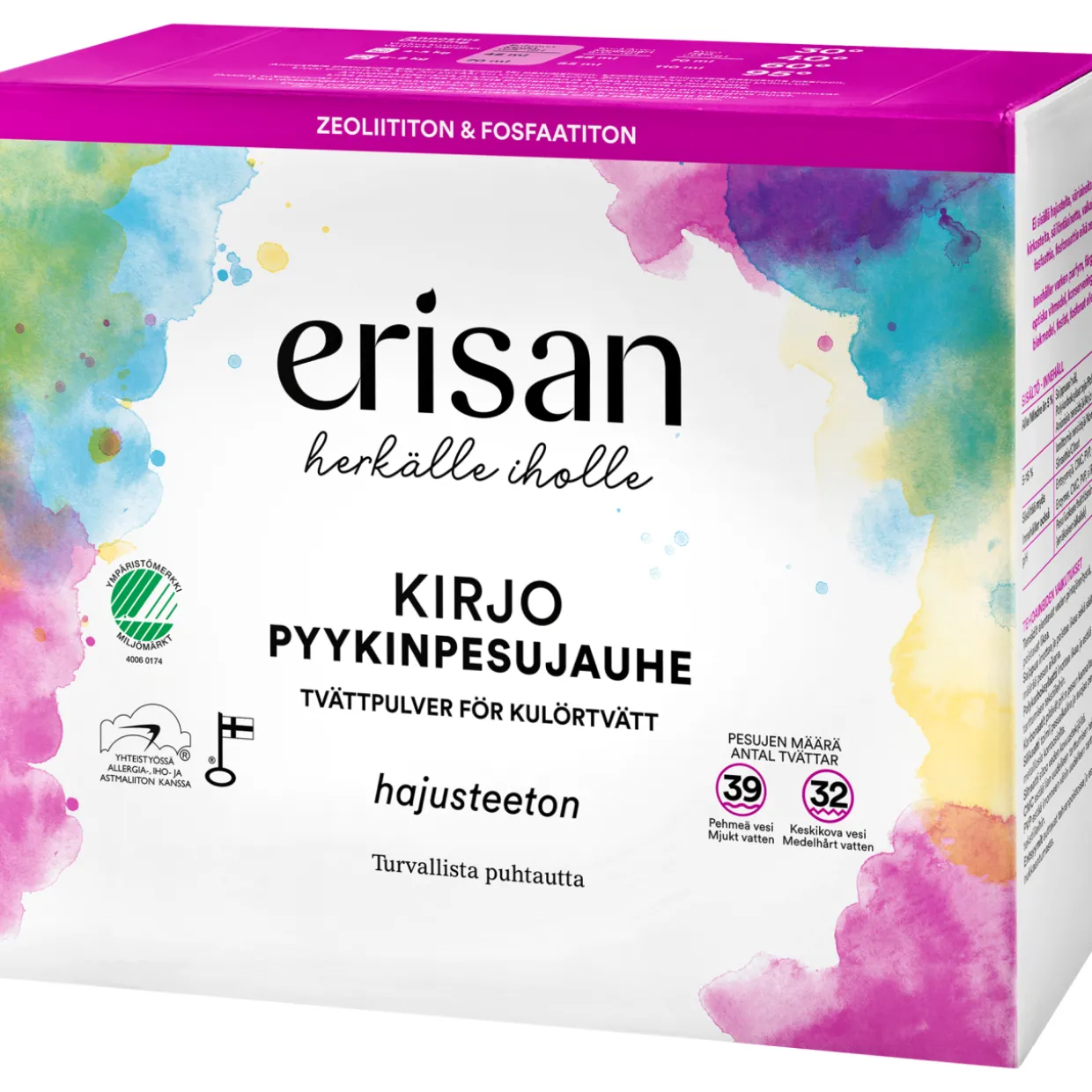 Pyykinpesujauhe Erisan 1,5 kg Kirjo