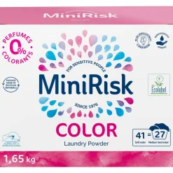Pyykinpesujauhe Mini Risk 1,65 kg Color