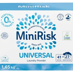Pyykinpesujauhe Mini Risk 1,65 kg Universal