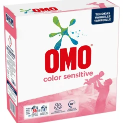 Pyykinpesujauhe Omo 1,26 kg Color Sensitive