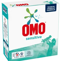 Pyykinpesujauhe Omo 1,26 kg Sensitive