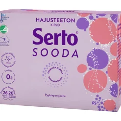 Pyykinpesujauhe Serto 890 g Sooda kirjo hajusteeton