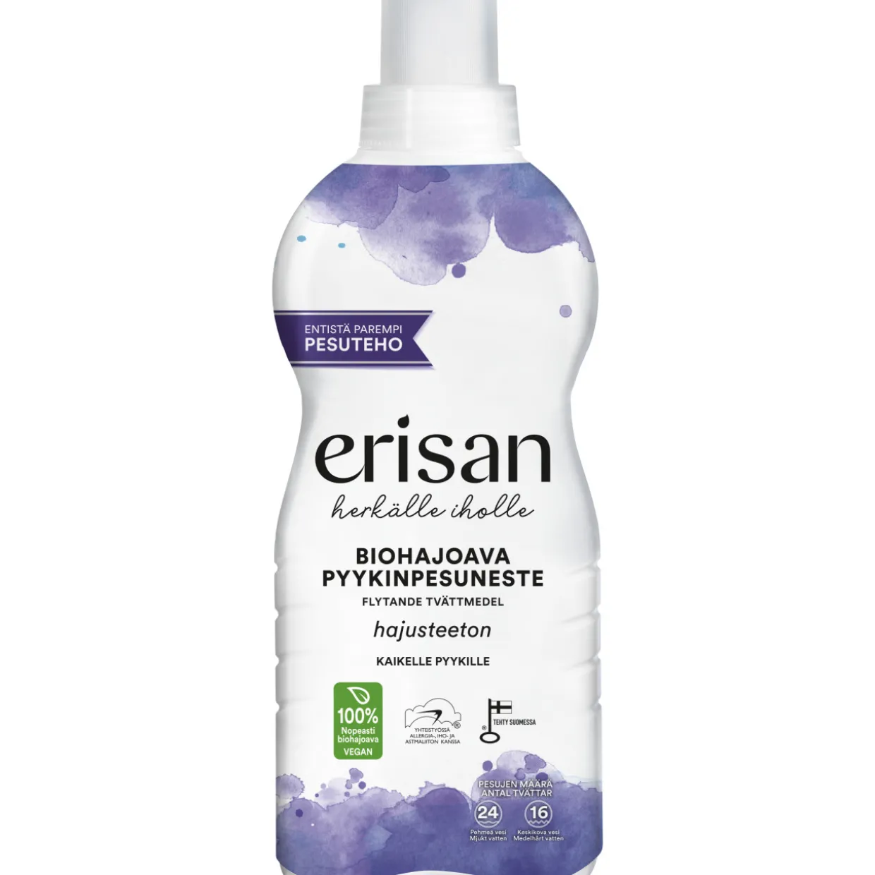 Pyykinpesuneste Erisan 850 ml biohajoava
