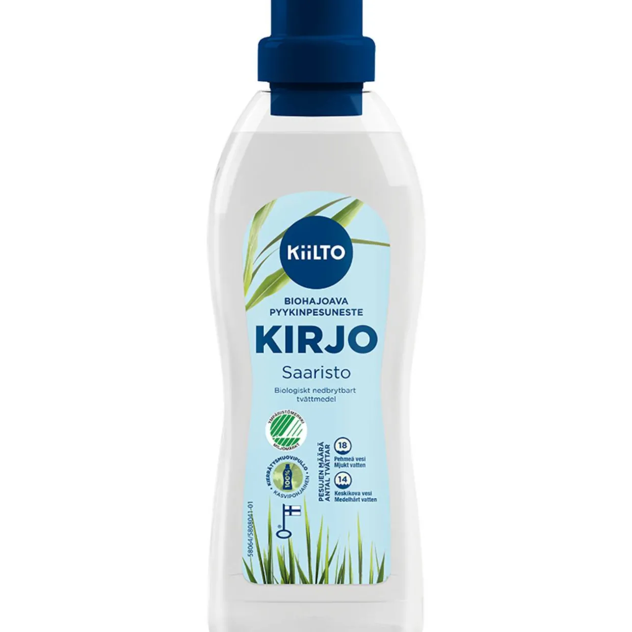 Pyykinpesuneste Kiilto 720 ml Kirjo saaristo biohajoava