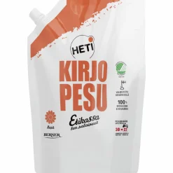 Pyykinpesunestet Heti 1,5 l kirjo täyttöpussi