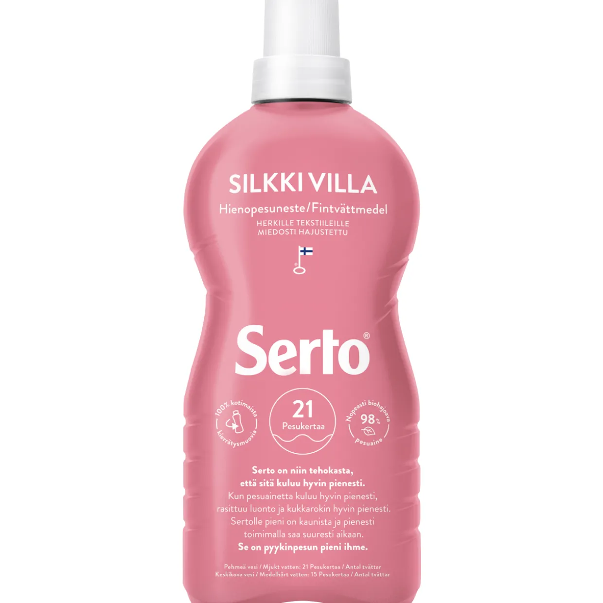 Pyykinpesunestetiiviste 750 ml SilkkiVilla