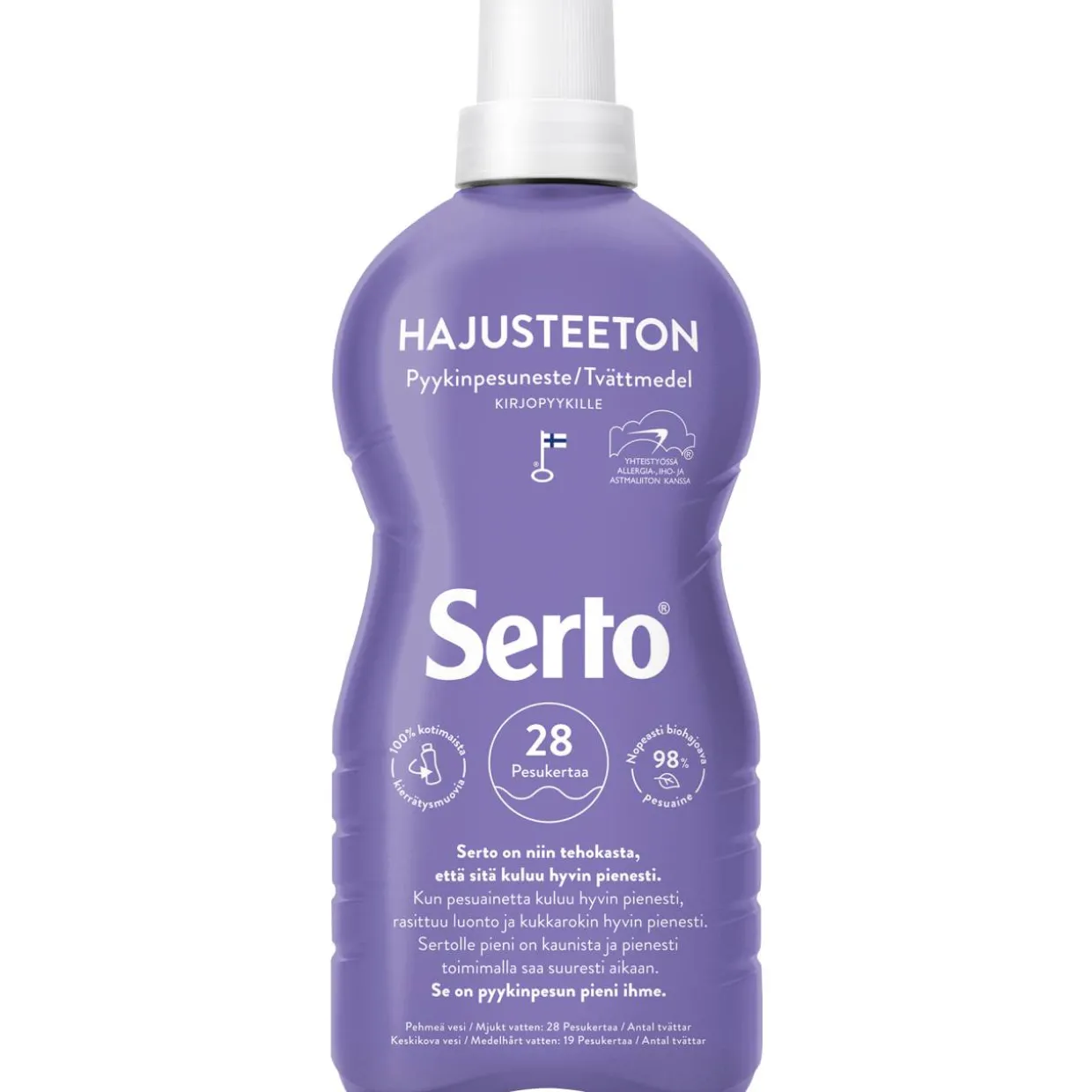 Pyykinpesunestetiiviste Serto 750 ml Hajusteeton