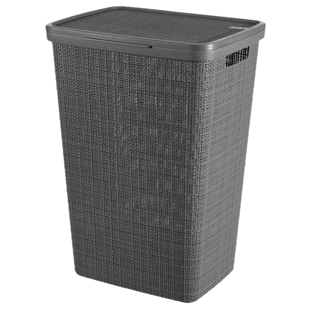 Pyykkikori 58 L Jute, harmaa