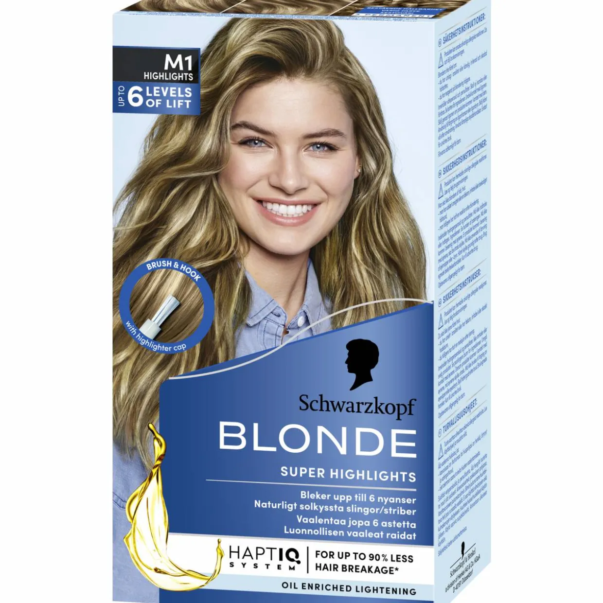 Raidoitusaine Schwarzkopf Blonde M1 Highlights Super